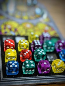 Et on en profite pour faire une petite partie de Sagrada !