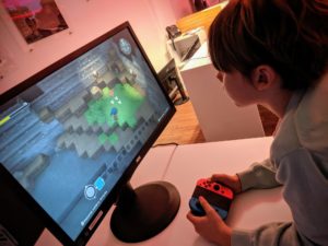 Charly découvre Dragon Quest Builder