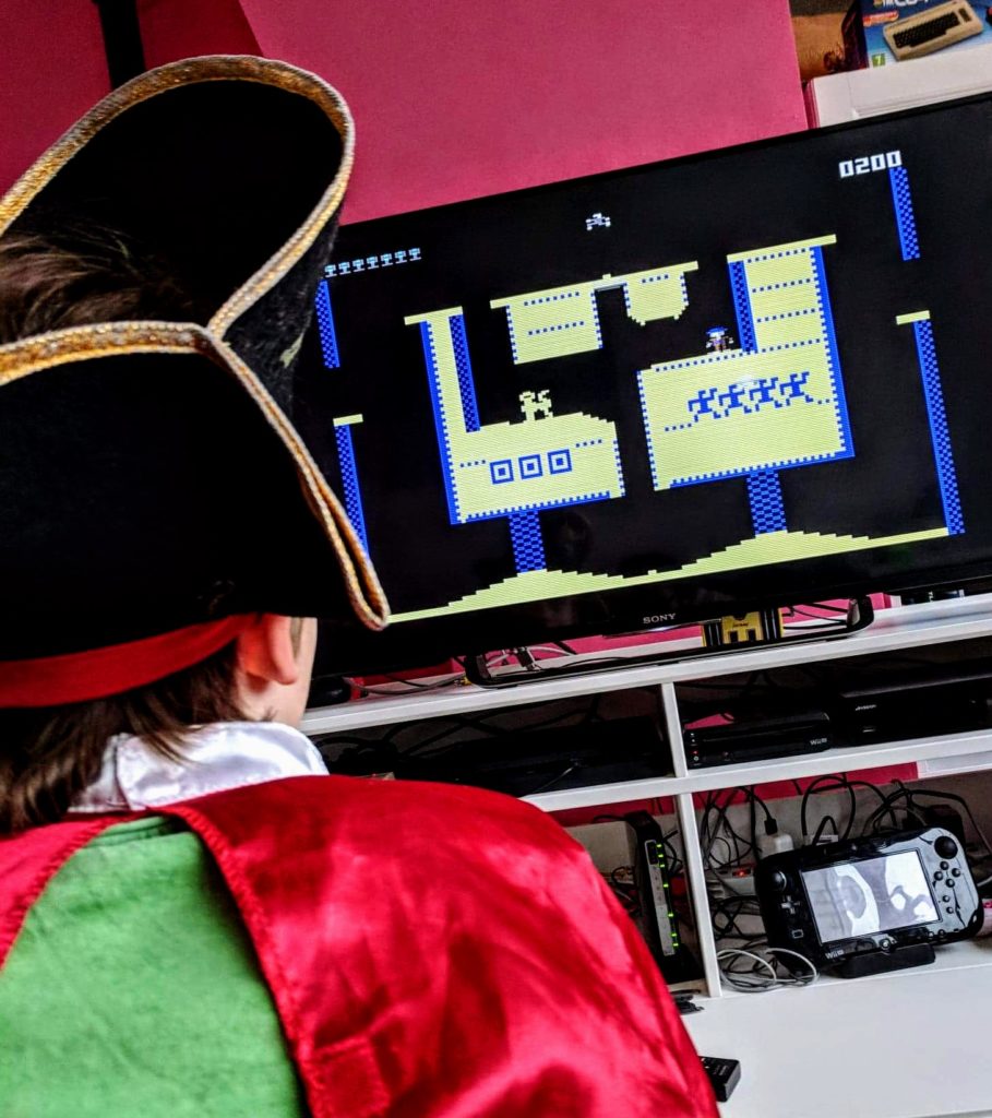 Les enfants découvrent les jeux