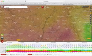 Un coup de tabac, vérifions sur Windy.com Un coup de tabac, vérifions sur Windy.com