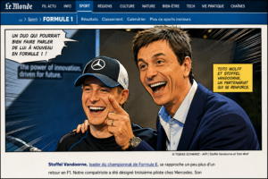 Stoffel, officiellement 3° pilote chez Mercedes GP