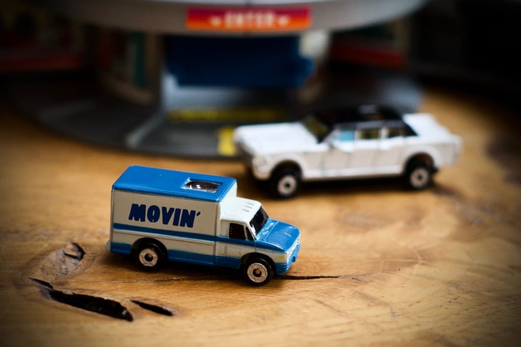 Ford Box Van - Private Eyes Collection #8 - Micro Machines, 1990