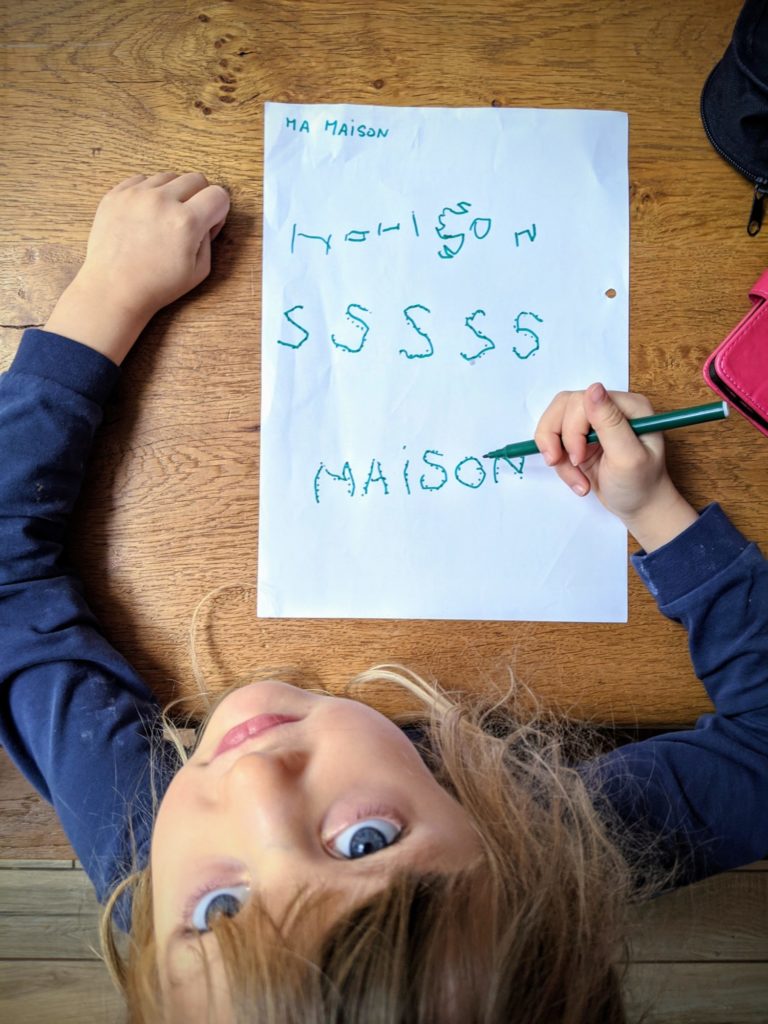 Wouw, même Rose travaille le matin !