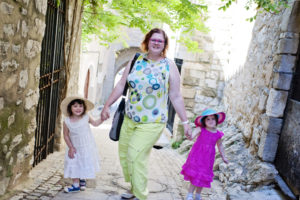 Sur le marché d'uzès, 2015