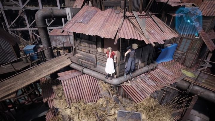 Balade sur les toits, FFVII Remake, 2020