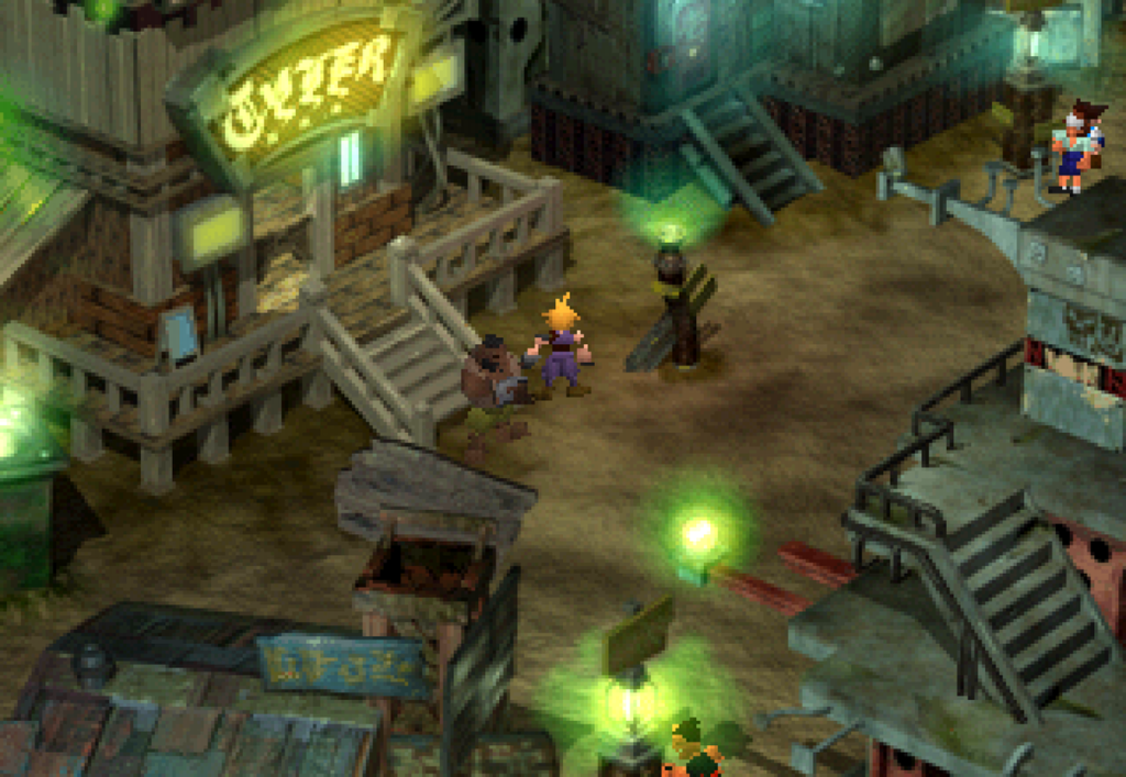 Le 7° Ciel dans le Bidonville, FFVII 1997
