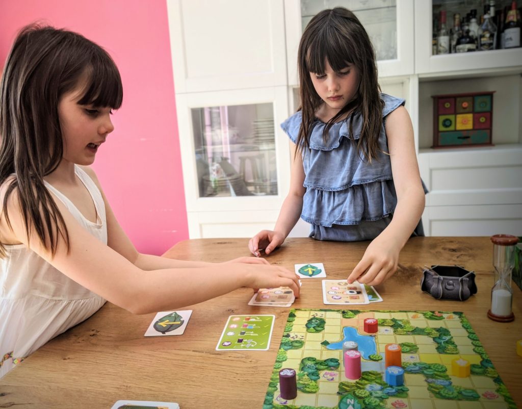 Les filles ont compris le concept de Magic Maze Kids !