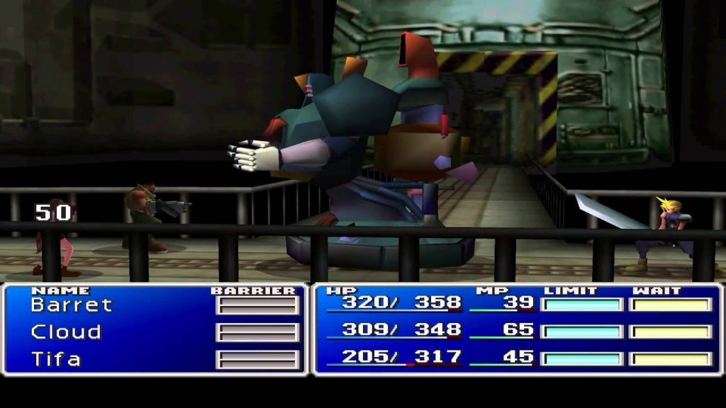 Le Boss aéroglisseur, FFVII 1997