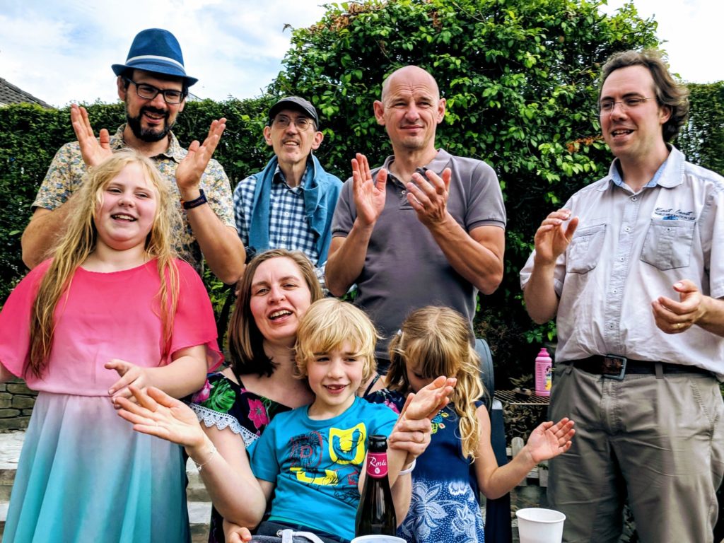 Enfin, toute la famille réunie !