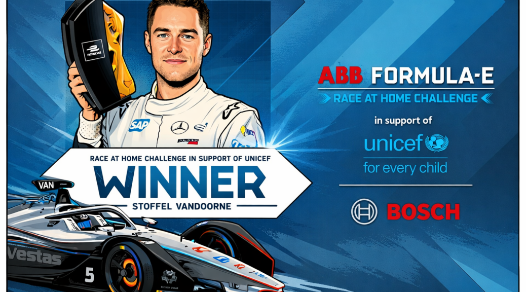 FORMULA E RACE AT HOME CHALLENGE : STOFFEL VANDOORNE CHAMPION!