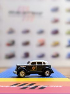 Police Car - Micro Size Set Dick Tracy - Disney ERTL, 1990