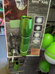 Lampe de poche, toujours pratique !