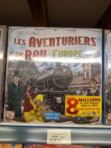 Les Aventuriers du Rail - Europe est parait il un grand classique !