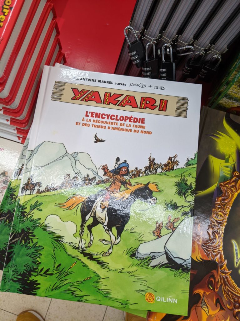 Les BDs Yakari, le n° 3 entre autre.