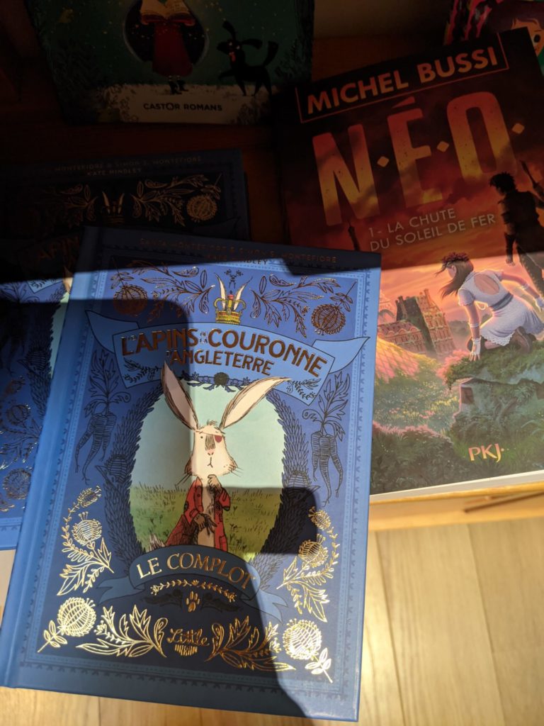 Petit coup coeur que j'aimerais faire découvrir à mes enfants, Lapins et la couronne d'Angleterre