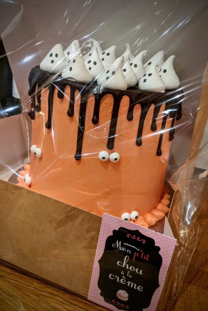 Le gateau d'Halloween signé Mon p'tit chou à la crème