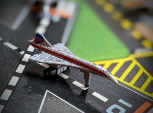 Concorde - Sun Color Changer #8 - Micro Machines - Galoob, 1990