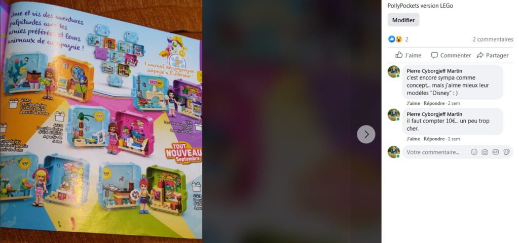 Des LEGO Friends dans l'esprit des Polly Pockets