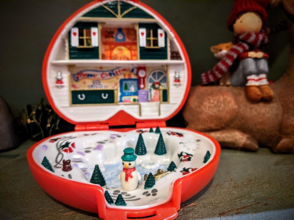 Un peu de déco vintage pour Noël - Polly Pocket