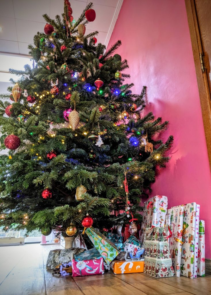 Cela s'étoffe sous le sapin