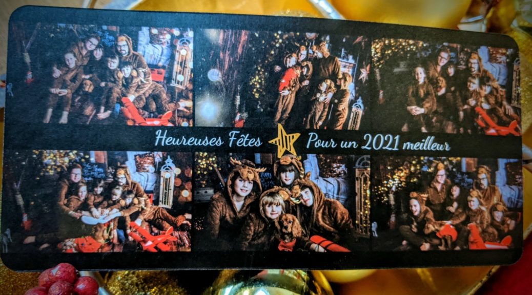 Carte de Noël 2020 - Petite Snorkys Photography