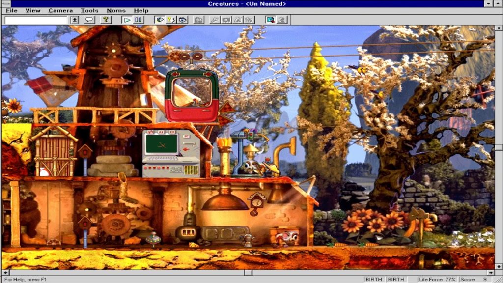 Creatures - PC (Warner Interactive - Cyberlife Technologies, 1996)