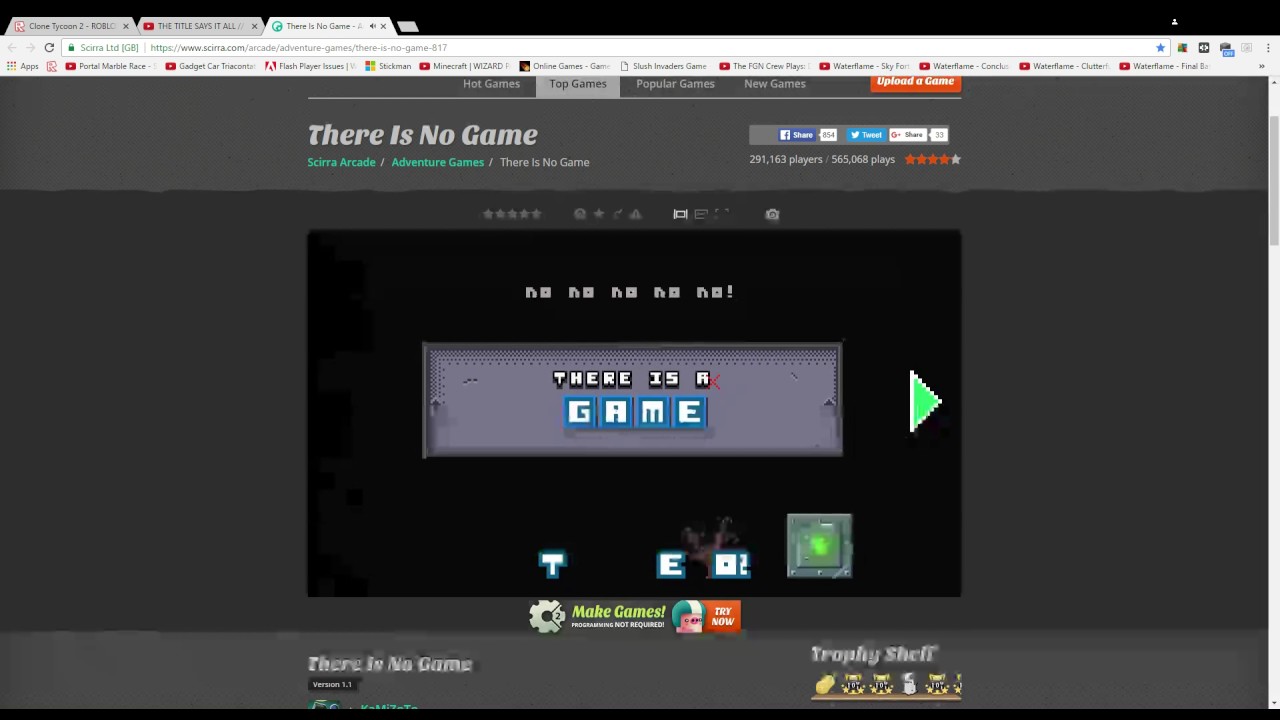 There is no game - Web (KamiZoto, 2015)