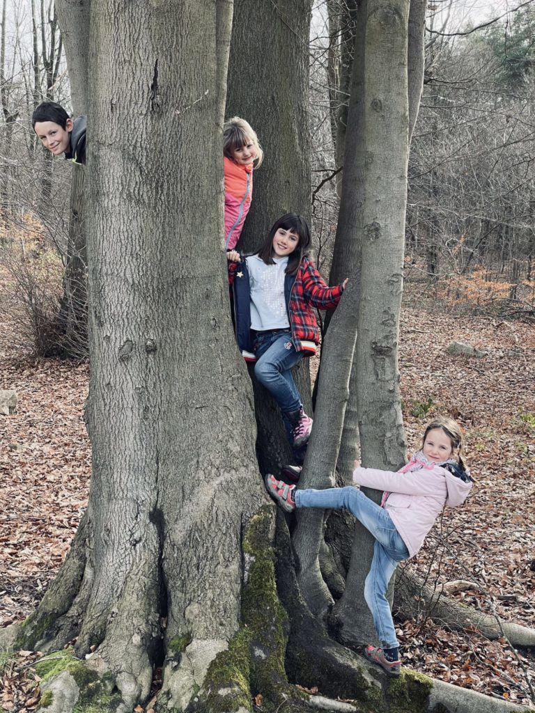 Petite balade sur les hauteurs de Mery avec nos amis