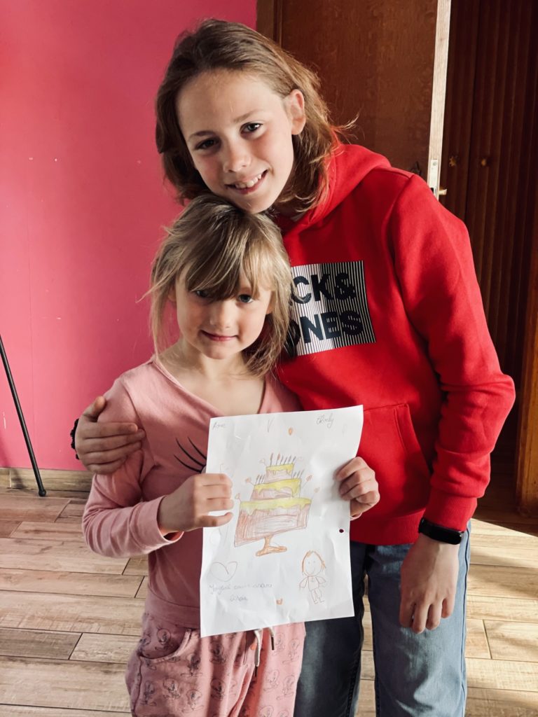 Tes soeurs t'ont fait de jolis dessin