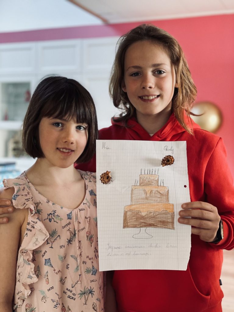 Tes soeurs t'ont fait de jolis dessin