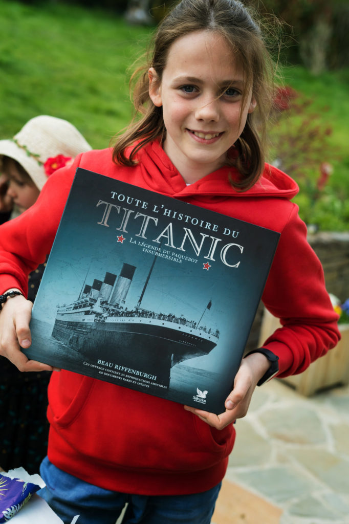 Oh, merci Rory, Titanic, un sujet qui passionne Charly depuis plusieurs mois !