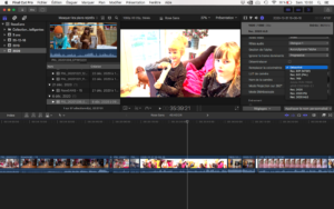 Corriger un problème de vidéo saturée de l’iPhone sur FCPX.