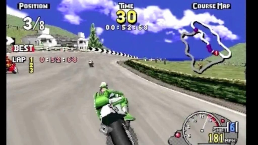 Manx TT SuperBike - Saturn (SEGA- SEGA AM3, 1997)