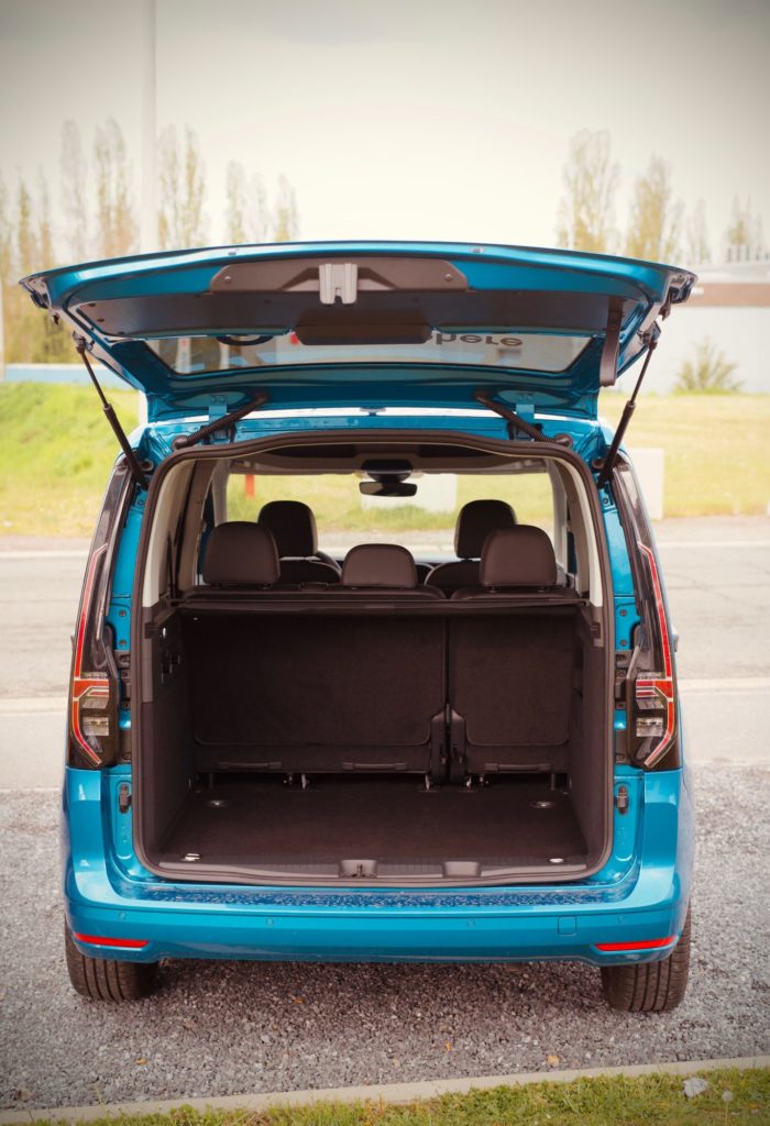 Le Coffre du VW Caddy