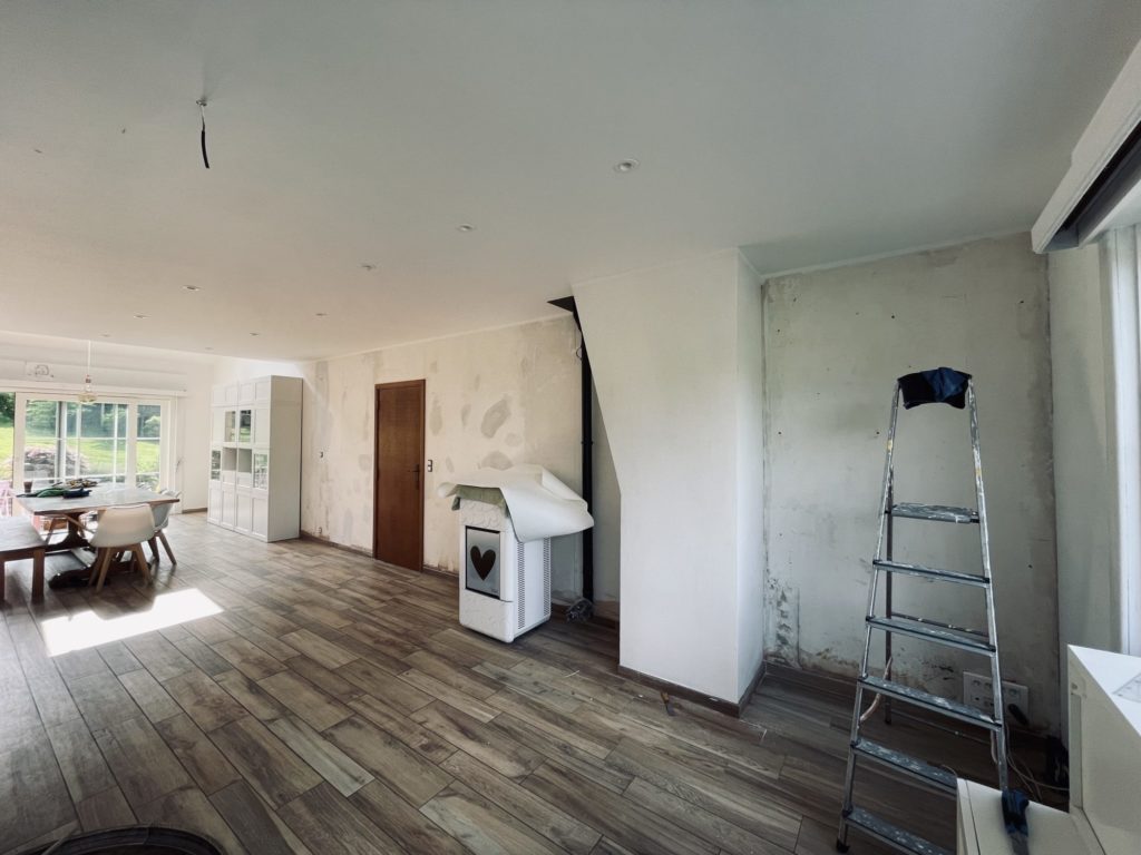 Remplacement du fond plafond