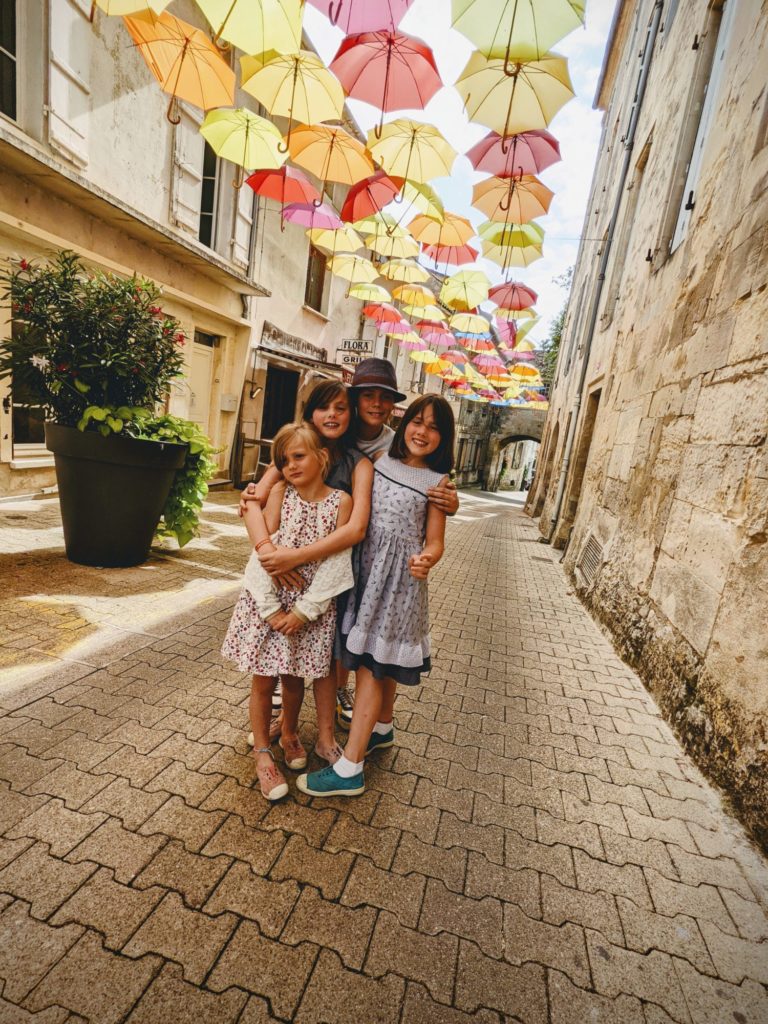 Sous les parapluies de Jonzac