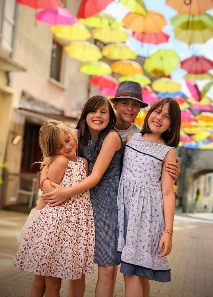 Sous les parapluies de Jonzac