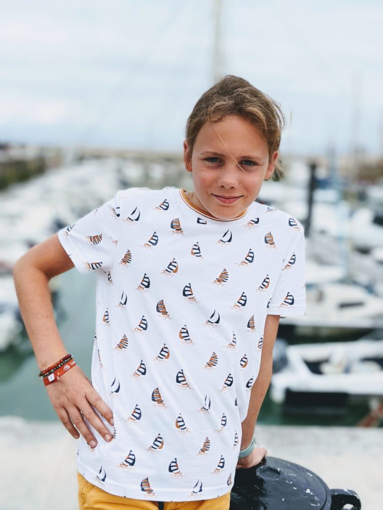 Portrait au bord du port de La Flotte en Ré