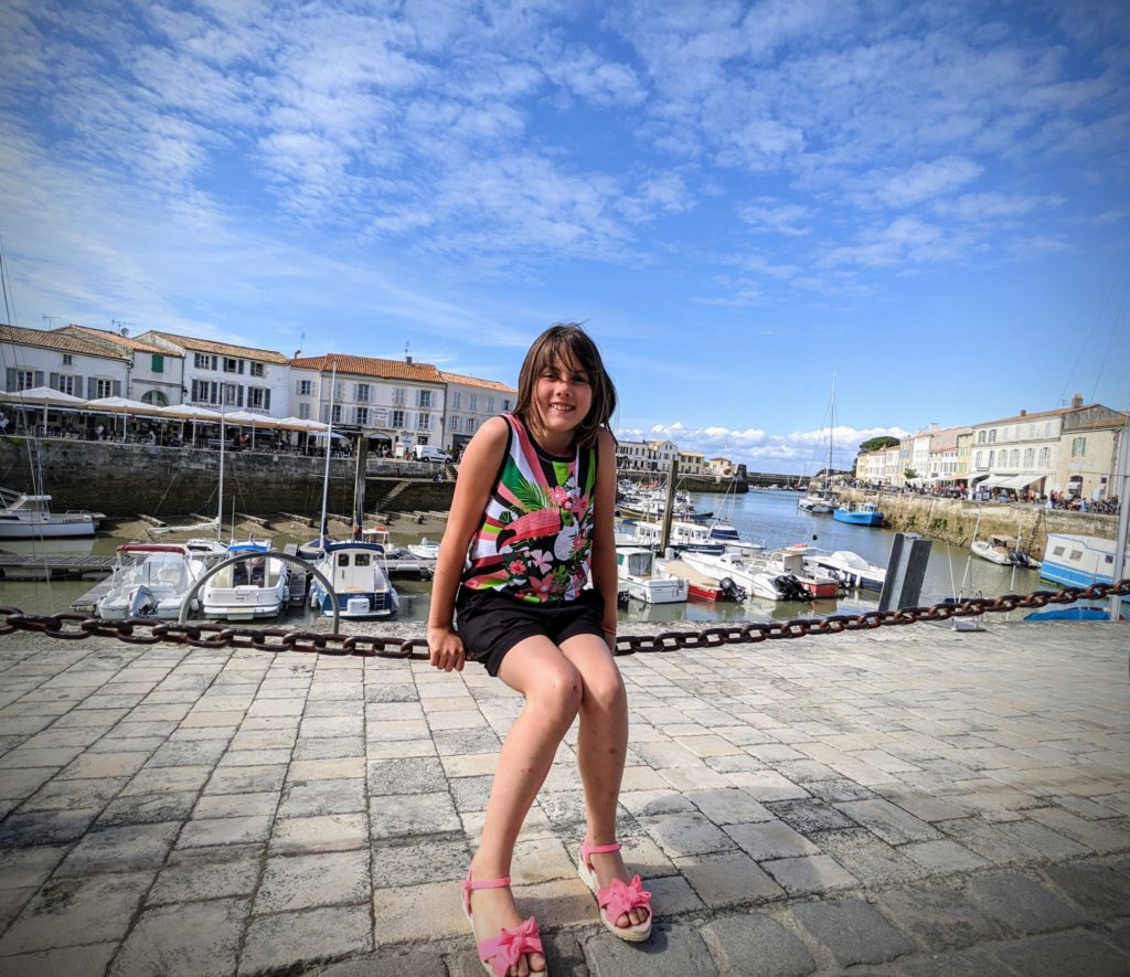 Balade sur le port de Saint-Martin en Ré