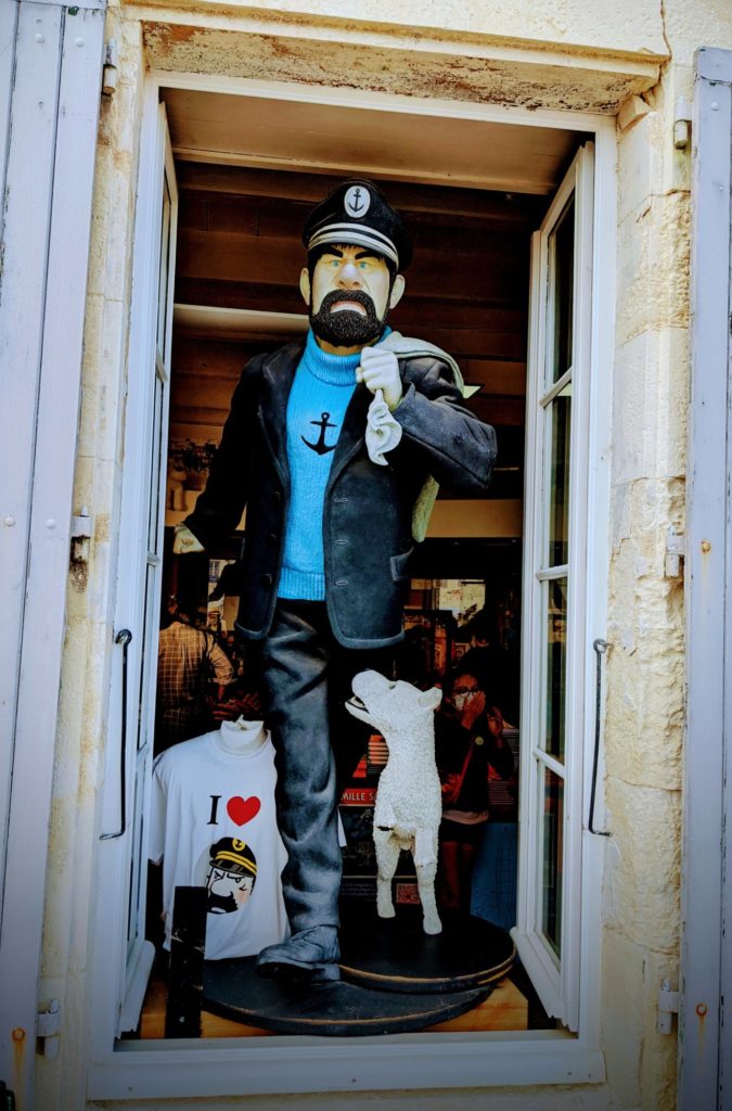 Il parait que c'est le plus grand magasin dédié à Tintin - Saint-Martin en Ré