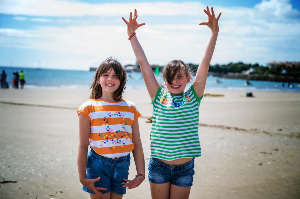 L'eau est chaude sur la plage de Saint Georges en Didonne