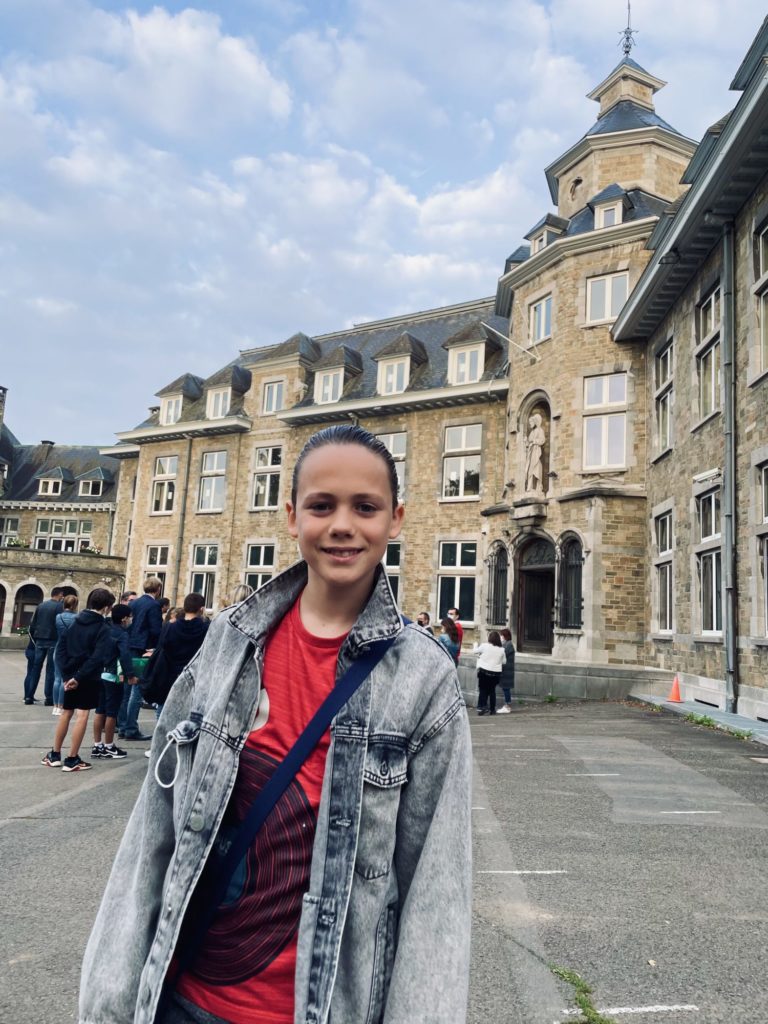 La rentrée des Classes 2021, Charly en 1° secondaire