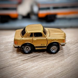 Mercedes 450 SLC - European Collection #5 - Galoob Micro Machines, 1988