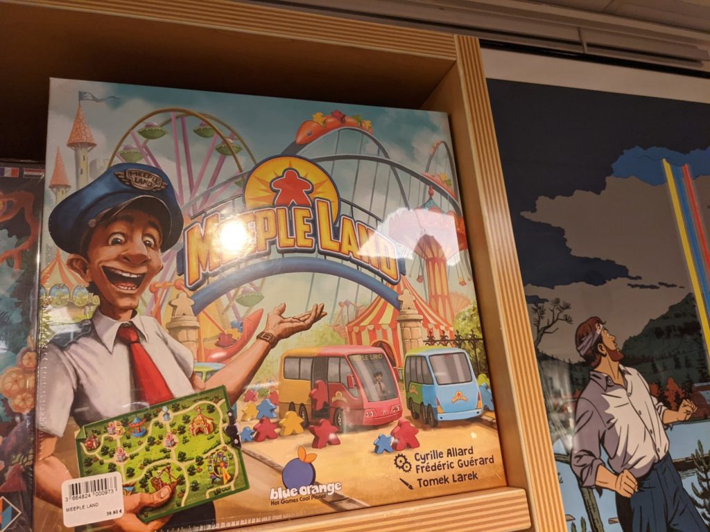 Meeple land, pour construire un parc d'attraction ?