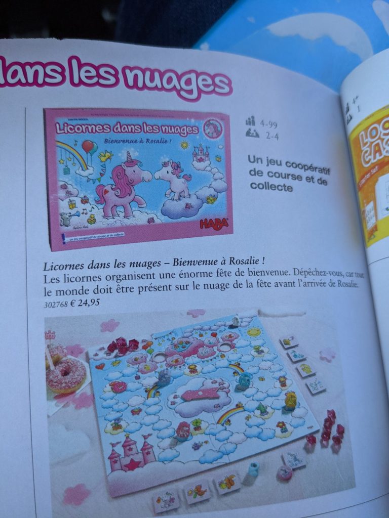 Une nouvelle aventure des Licornes dans les Nuages - HABA