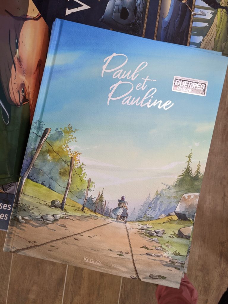 Un nouveauté BD vue chez Club dans un style visuel assez chouette autour du thème de la seconde guerre mondiale.