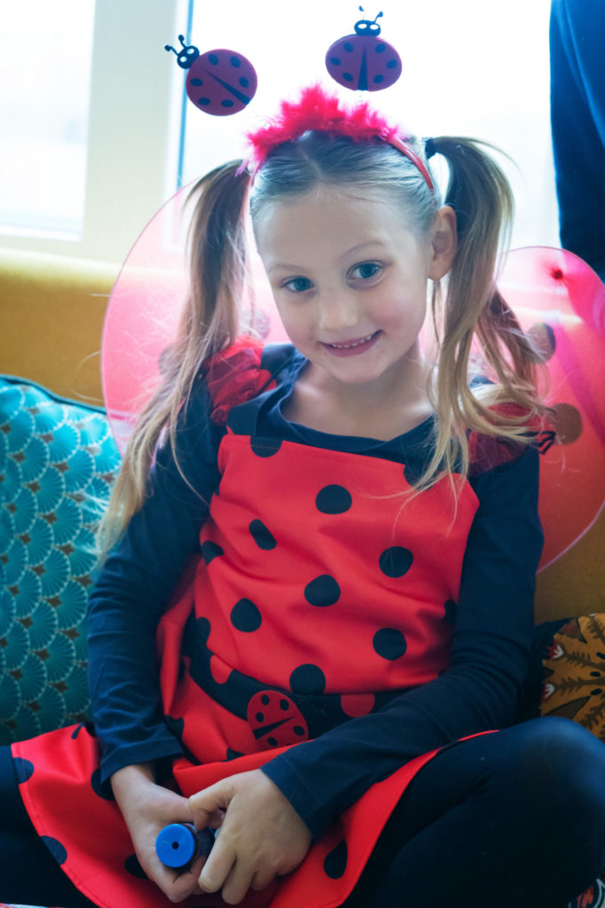 Prêt pour l'anniversaire Lady Bug de Rose ?