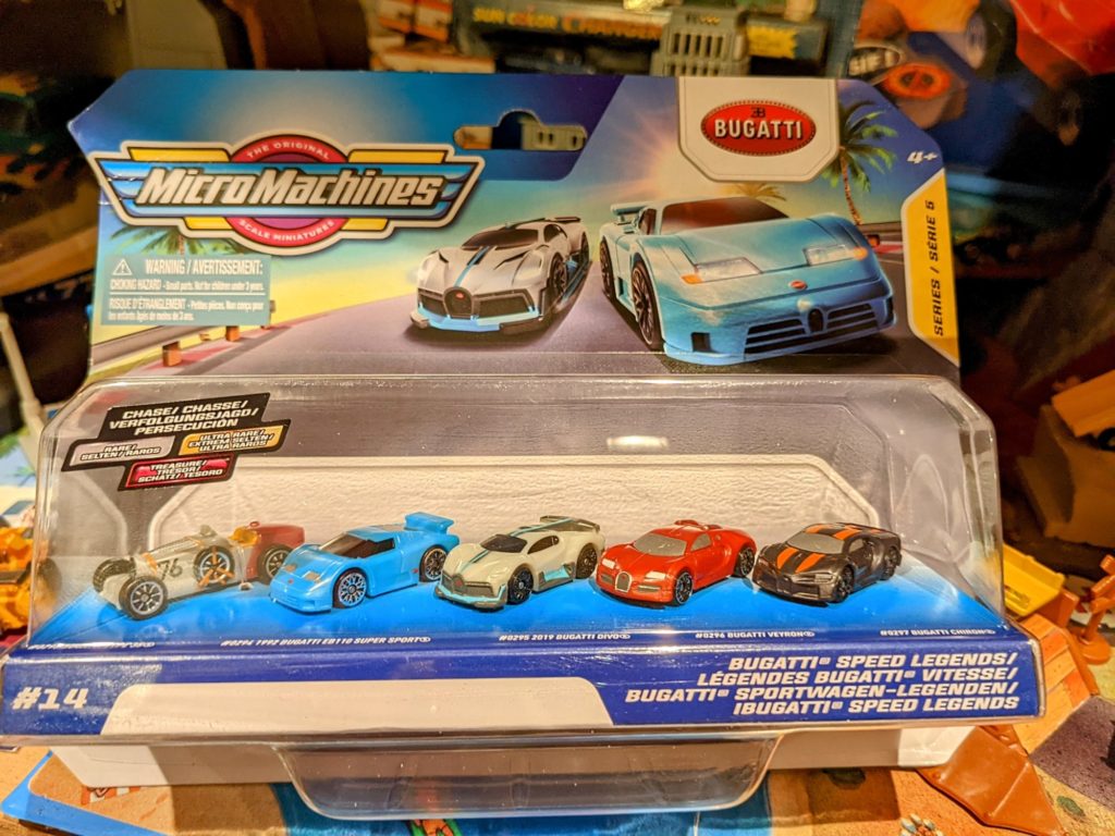 Bugatti Speed Legends - Micro Machines S5 - Jazwares, 2021