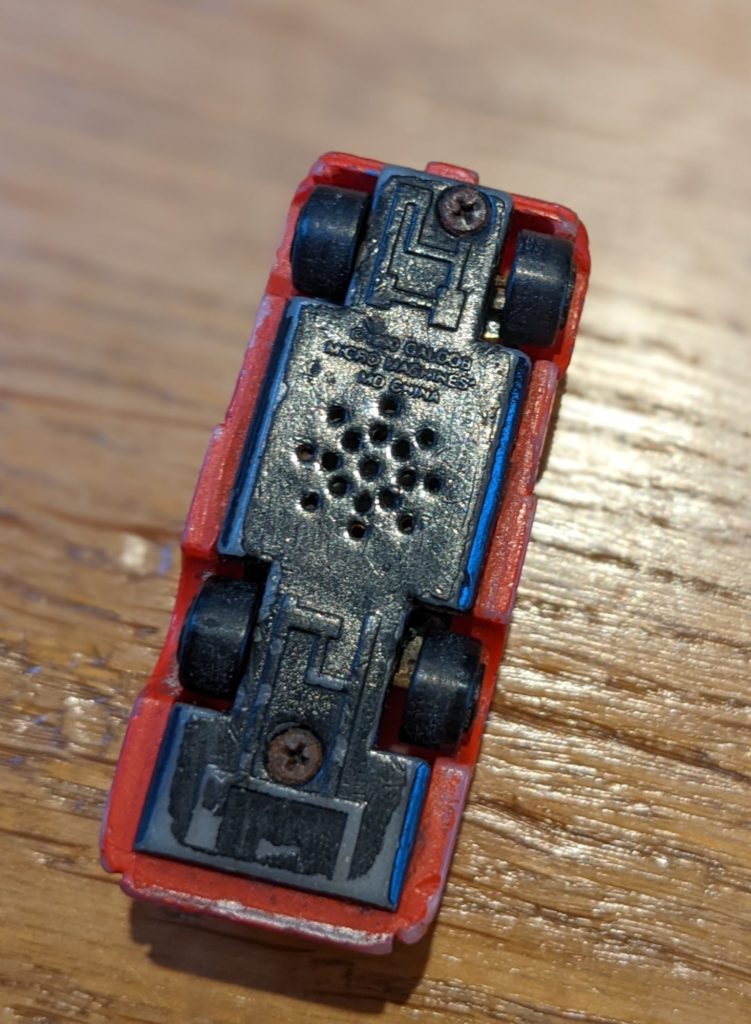 Ford Box Van - Blaze and Road - Micro Machines, Galoob 1990