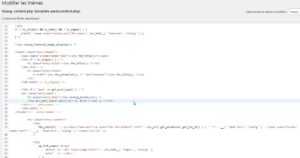 Ajouter le nombre de vues d’un article dans le thème du blog